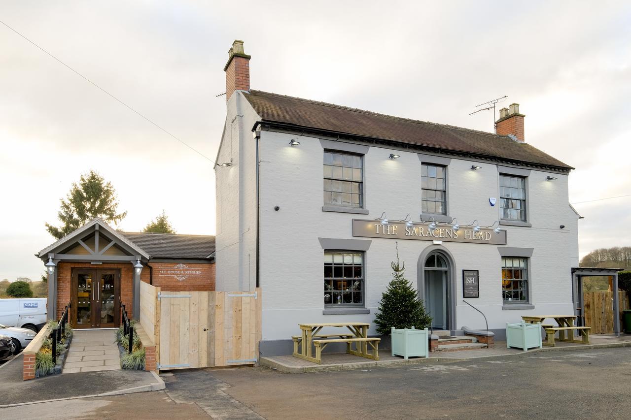 The Saracens Head Bed & Breakfast Stafford Exterior photo