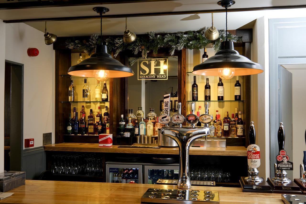 The Saracens Head Bed & Breakfast Stafford Exterior photo