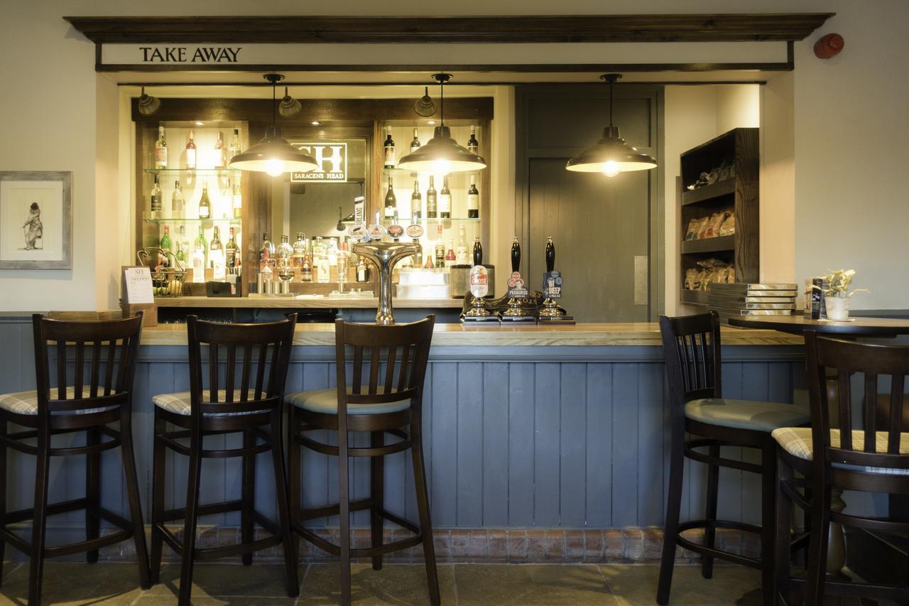 The Saracens Head Bed & Breakfast Stafford Exterior photo